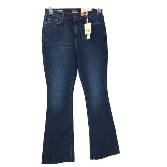 a.n.a Dark Blue Bootcut Jeans - Picture 2 of 6